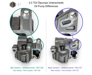 Ölpumpe 2,0 TDI Ausgleichswellenmodul VW Audi z.B.: 03G115105H /A/B/C/D/E/F/G/H