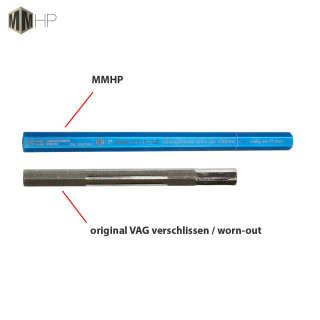 Serien-Mitnehmer rund geschliffen, darunter der MMHP-Mitnehmer